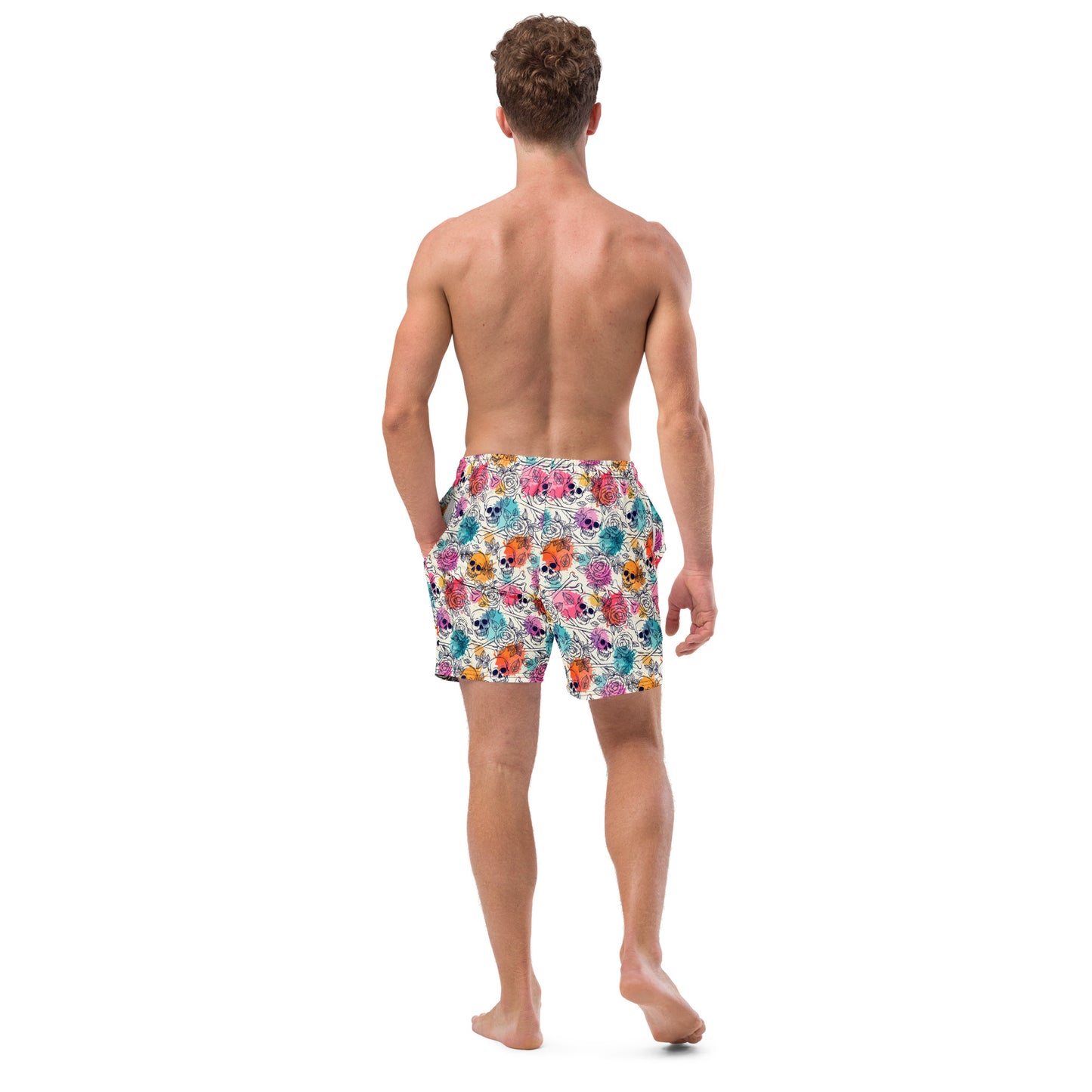 Bad To The Bone swim trunks