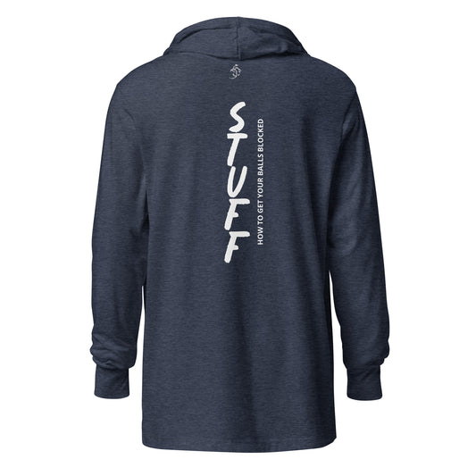 STUFF Hooded long-sleeve tee