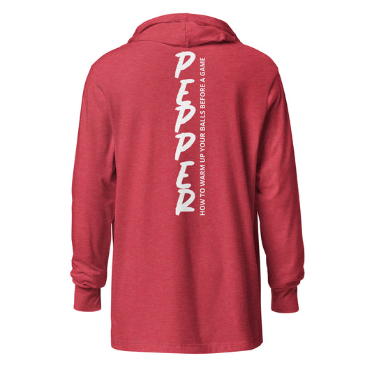 PEPPER Hooded long-sleeve tee